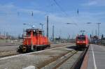 362 362-6 und 185 051-0 am Hbf Leipzig 18.04.2013