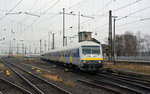 Eine MRB aus Chemnitz erreicht am 19.03.16 den Leipziger Hbf.