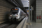 Am 28.03.2016 stehen 1442 612 und 1442 605 als S5 (Zwickau (Sachs) Hbf - Halle (Saale) Hbf) in Leipzig Hbf (Tief).