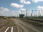 Leipzig Hbf Westseite im Umbau  City-Tunnel  Gleis 1 - 8 ? 20.06.2005