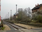 31.03.2016 - Ja, es gab mal einen Bahnhof in Leipzig-Großzschocher, allerdings liegen die Glanzzeiten scheinbar schon ein paar Tage zurück.