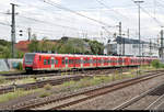 425 309-2 von DB Regio Mitte und 425 803-4 von DB Regio Baden-Württemberg, im Dienste der Abellio Rail Baden-Württemberg GmbH (Ersatzzug), als RB 19320 (RB18) von Tübingen Hbf nach