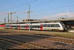 1442 174 (Bombardier Talent 2) von DB Regio Südost als RE 16115 (RE13) nach Leipzig Hbf steht in seinem Startbahnhof Magdeburg Hbf auf Gleis 8.