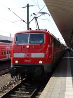 DB Regio 111 097 am 24.04.15 in Mannheim 