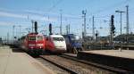 Kleines Drei-Generationen-Treffen im Mannheimer Hbf.