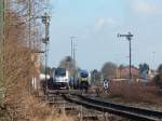 Ganz aufgeschreckt schaut Eurostar Velaro 4006 in die Kamera als der Fotograf abdrückte.