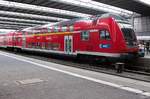 Ein Doppelstockwagen der Bauserie '97 eingereiht in einen RE nach Nürnberg über Ingolstadt und Treuchtlingen. Die Rückfahrt erfolgte über Regensburg-Landshut. Aufgenommen am 2.2.13 in München Hbf