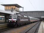 Die Br 120 159-9  konnte heute beim Auf-/ Abstelldienst in Mnchen Hbf gesichtet werden