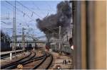 Ausfahrt mit 01 1533-7 aus den Münchner Hauptbahnhof.
Fotografiert am 15. Februar 2014 bei der Sonderzugfahrt nach Salzburg.