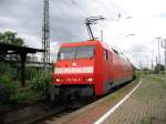 BR 152 190-5 mit gem. Gterzug am Neusser Hbf (16.06.07)