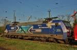 152 137-6  Albatros Express  am 05.05.13 in Neuss Hbf auf dem Abstellgleis.