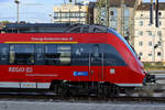 Der Triebwagen 442 275 der DB regio war Anfang Juni 2019 am Hauptbahnhof Nürnberg zu sehen.