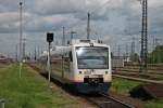 650 571-2 (OSB 509)  Oberhamersbach  zusammenm mit 650 574-6  Stadt Oppenau  bei der Bereitstellung am 10.05.2013 in Offenburg. Spter fahren sie zusammen als OSB nach Strasbourg (FR).