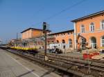 Umbauarbeiten am Hauptbahnhof von Passau; 140308