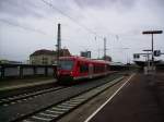 Am 03.12.2011 verlsst RB 22890 nach Maulbronn Stadt den Pforzheimer Hbf. auf Gleis 1.