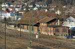 29.12.2016 Alte Umschlagshalle auf dem Betriebsgelände des Bahnhofs