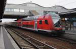 Hier ein RE1 (RE18122) von Frankfurt(Oder) nach Magdeburg Hbf., dieser Zug stand am 16.11.2013 in Potsdam Hbf.