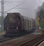 Nachschuss auf den DbZ 92552 (Eisenach - Gunzenhausen) bestehend aus der 44 2546, der V100 1365, einem Bahnpostwagen sowie einem Tender samt Birke am 30.