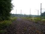 Im Bahnhof Glauchau wurden in den letzten Jahren viele nutzlose Gleise ausgebaut.