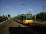 Sehr selten sind Hochflurige Stadtbahnwagen auf der S41, doch am 26.10.2011 war dies in Rastatt anzutreffen, denn aufgrund einer Sperrung zwischen Forbach (Schwarzwald) und Raumnzach mssen die Zge