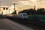 401 568-1  Crailsheim  als ICE 598 von München Hbf nach Berlin Ostbahnhof in Rathenow. 14.10.2017