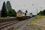 ERC 077 004-5 mit einem Militrzug in Rheydt Hbf. 9.7.2018