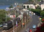 185 572 mit DGS 43651 (Antwerpen–Novara) am 12.07.2011 in Rdesheim (Rhein)