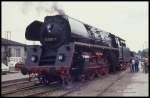Am 22.6.1991 war 011531 unter Dampf in der Fahrzeugausstellung in Sangerhausen zu sehen.