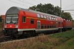 Hier ein RE3 (RE18392) von Angermünde nach Schwedt(Oder) Hbf., bei der Einfahrt am 9.10.2013 in Schwedt(Oder) Hbf. Zuglok war 143 641-9.