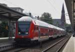 Hier ein RE1 (RE4309)  Hanse-Express  von Hamburg Hbf.