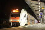 Am 13.01.2021 standen 462 036 und 462 066 als RE6 nach Minden(Westf) in Solingen Hbf. 