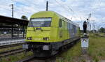 BUDAMAR WEST GmbH, Saalburg-Ebersdorf [D] mit der ATLU Lok  223 072  [NVR:  92 80 1223 072-0 D-ATLU ] am 16.05.24 Durchfahrt Bahnhof Stendal Hbf.