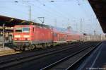 143 113-9 mit dem RE20 (RE 17712) nach Uelzen in Stendal. 22.02.2011