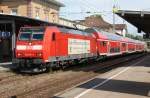 146 109-4 mit RE nach Kreuzlingen in Villingen am 14.08.2011