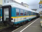 Wagen 56 80 31-53 900-0 D-VBG  Bnd mit ALX 87009 auf Gleis 2 am 15.05.2010 in Bahnhof Weiden (Oberpf)     Zusammengestellt wahr der Zug aus 92 80 1223 071-2 D-VBG  ER20,  56 80 39-90 518-8 D-VBG 