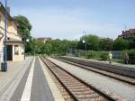 Im Bilde ist: Bahnhof Weimar-Berkaer