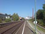 Bahnhof Windischeschenbach blick auf das ehemalige Empfangsgebude am 08.09.09