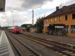 DB 442 203 als RB 12321  Elbling-Bahn  aus Perl, am 10.07.2012 in Wittlich Hbf.