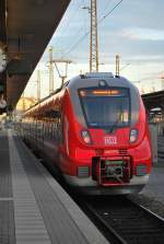 BR 442 (Franken-Thringen-Express) im Bhf Wrzburg (29. Dezember 2012)