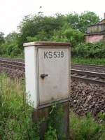 Ein Signal Kasten des KS Singal 539 bei Maintal am 17.06.11