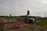 Umbauarbeiten an drei Bahnübergängen zwischen Neuss Hbf und Osterath sind im Gange.