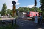 Da am Bahnübergang am Posten 48 in Lindau die Gleise von drei Strecken, der Vorarlberg-, Allgäu- und Bodenseegürtelbahn überquert werden müssen, kann es auf Grund der