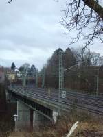 Der Nesenbachviadukt bei Stuttgart-Vaihingen.