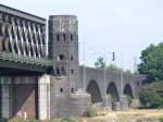 Ein faszinierendes Bauwerk, die  Kronprinzenbrcke Engers-Urmitz  oder schlicht nur  Urmitzer-Brcke  bei Rhein-Km602,10;080827