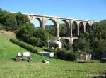 Ghrener Viadukt ber die Zwickauer Mulde - 22.09.2006