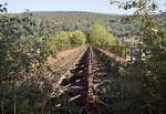 Alte Eisenbahnbrücke über die Werra in Hannoversch Münden.