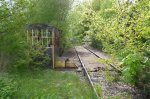 Drehscheibe am ehem. Containerbahnhof Kaiserslautern /Einsiedlerhof im Mai 2013