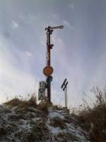 Einfahrsignal in den Bahnhof Schwindegg aus Mhldorf kommend...
am 17.12.2009 um 12:31 Uhr