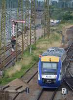 HEX VT 870 (640 121-9) in Halle (Saale) auf dem weg nach Bernburg 14.06.2015