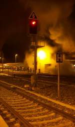 Ks-Signal im Bahnhof Schwarzenberg 12.12.2009